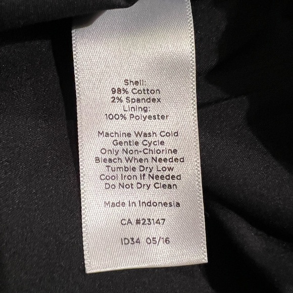 Talbots Black & White Polka Dot Dress - Picture 15 of 16